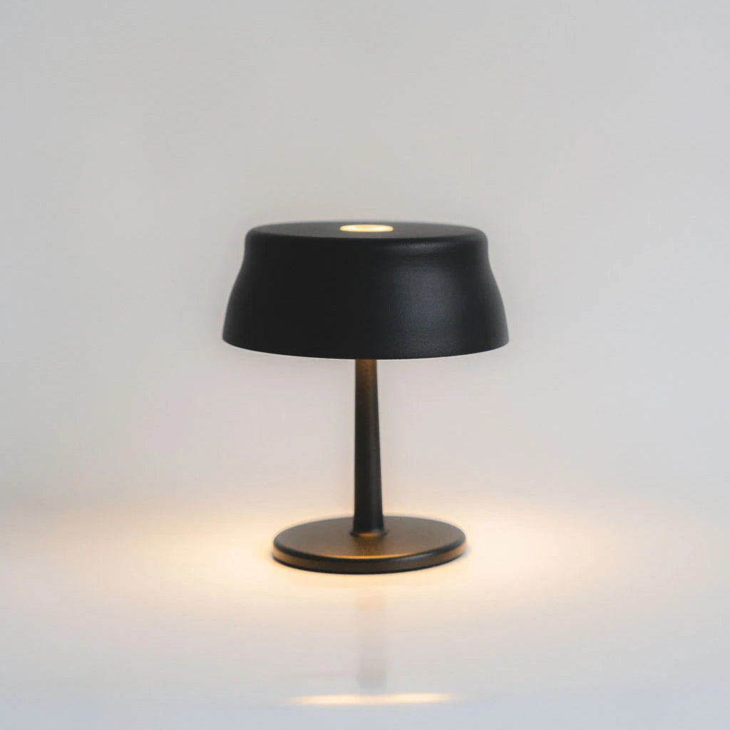Baroque Touch Lamp in Charcoal