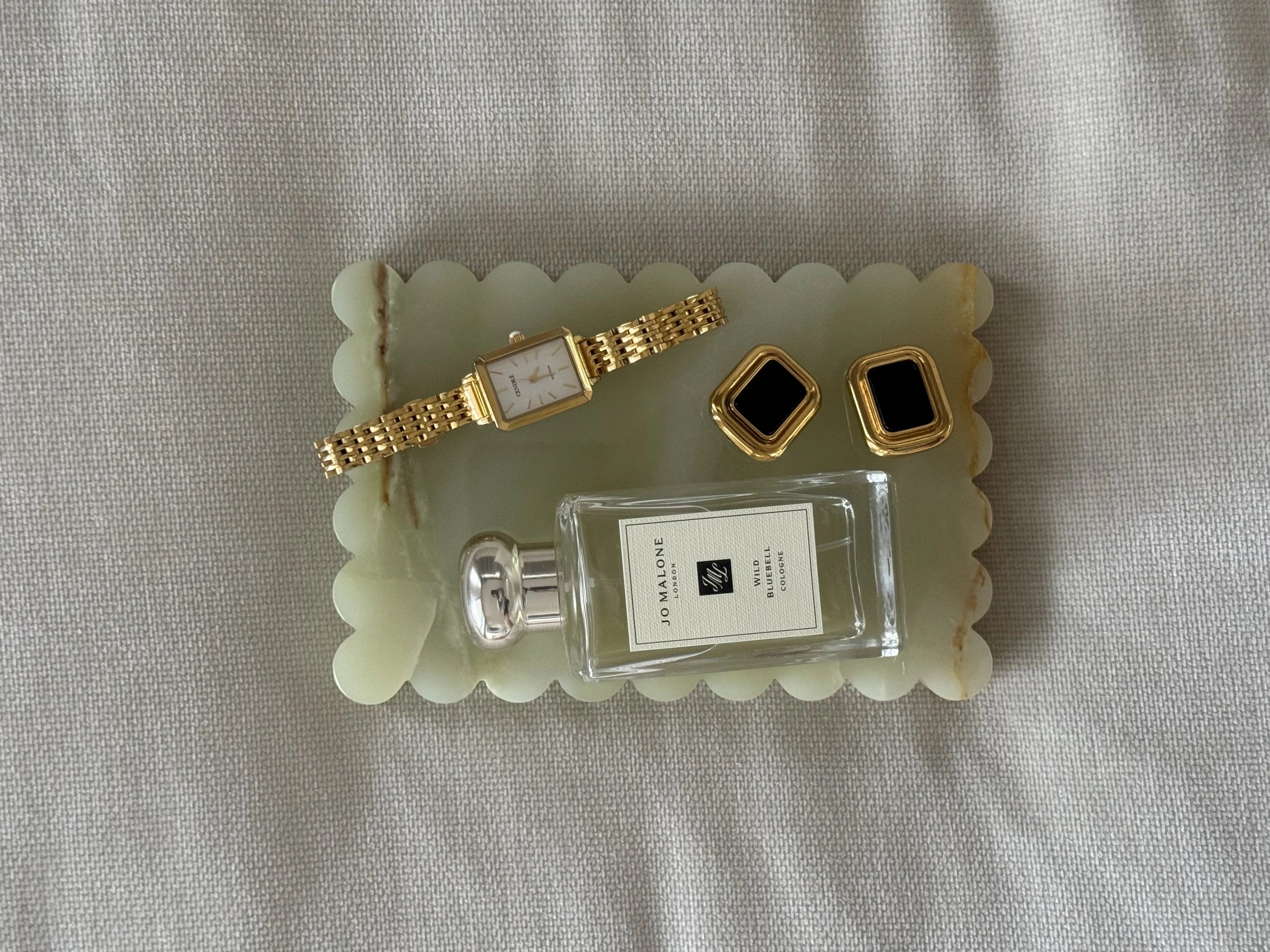 Marble Tray and Trinkets