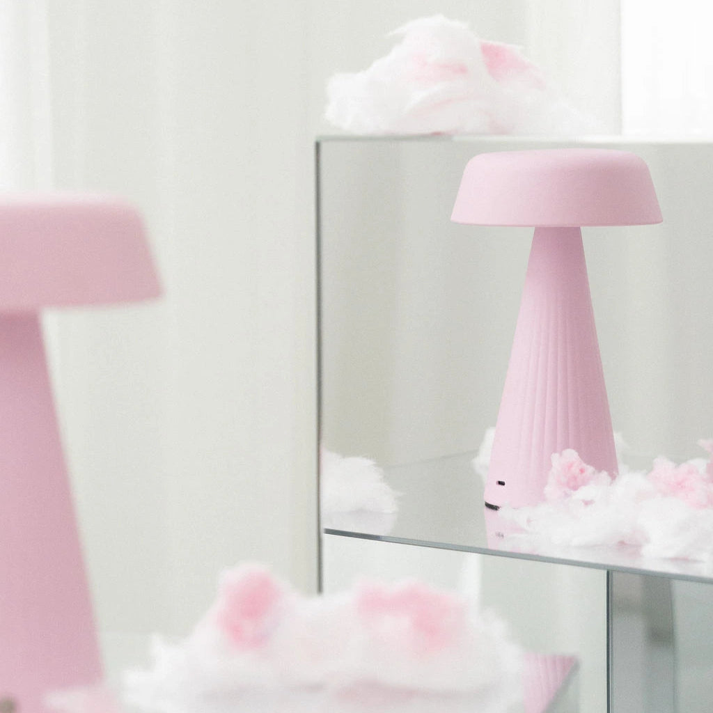 Pink Vesper Touch Lamp