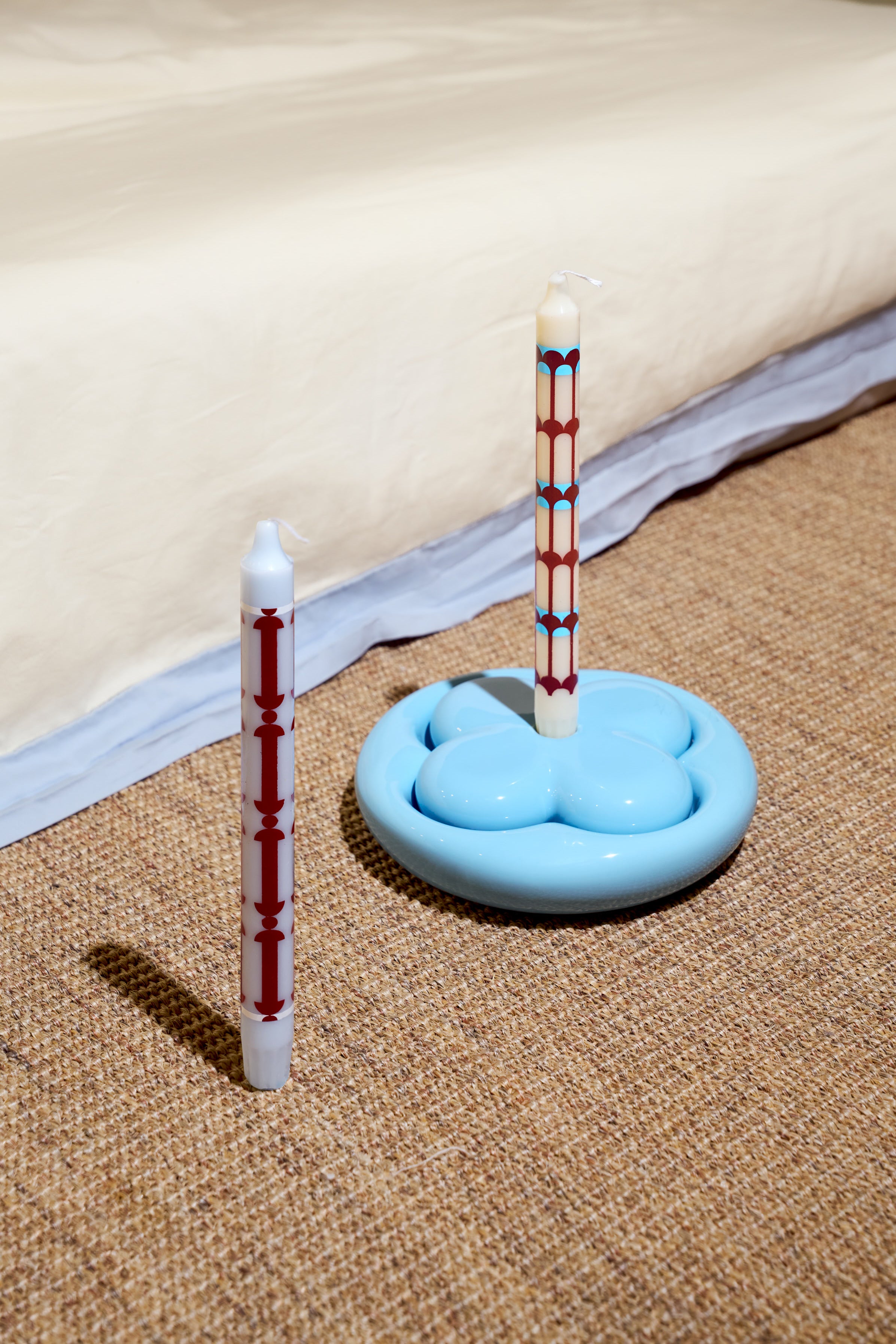 Graphic Taper Candlesticks Duo