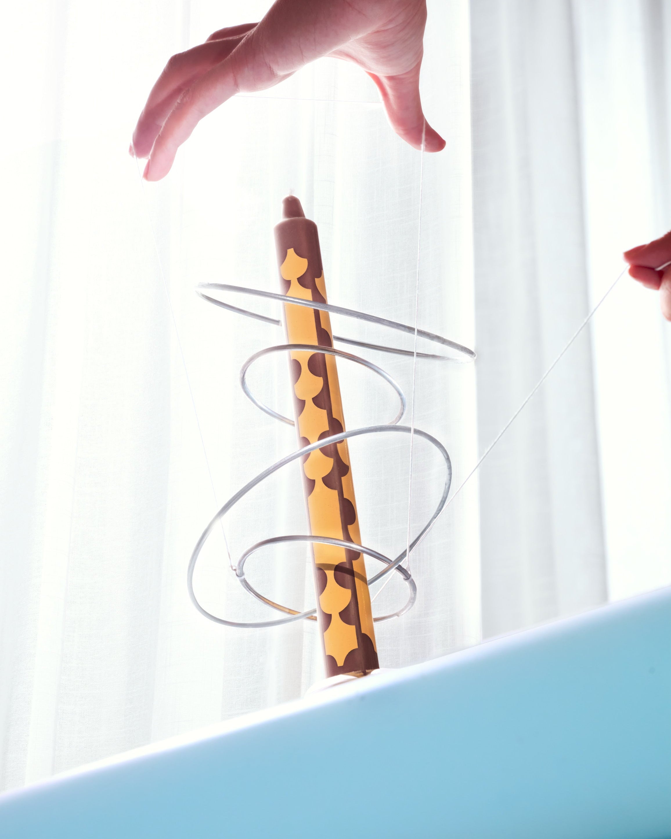 Retro Ember Pattern candlestick