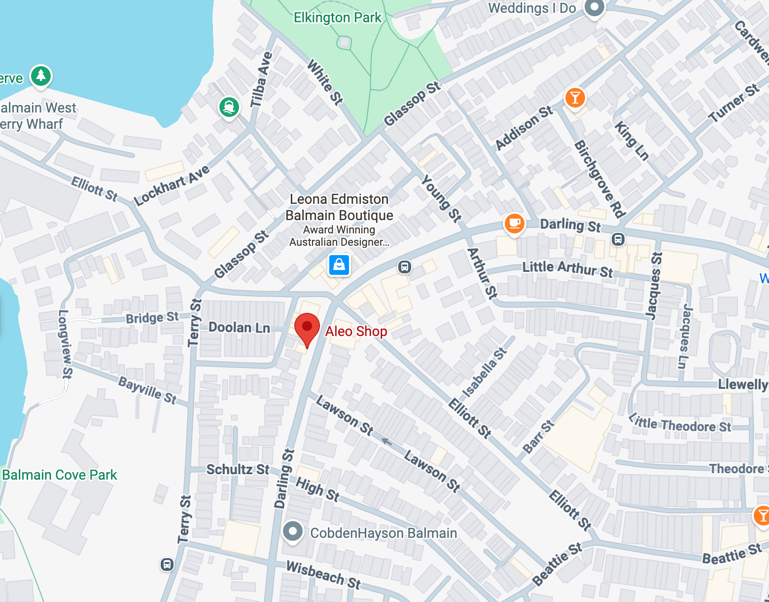 Aleo Homeware Store in Balmain